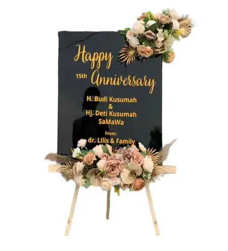 Papan Bunga Akrilik Kebakalan